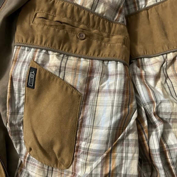 Weatherproof Mens Jacket Brown Full Zip Pockets Collar Lined XXL - Picture 8 of 12